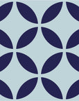 COZY aqua indigo 8"